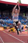 Stefanie Reid (Charnwood) long jump, 2014 Sainsbury's British Championships. Photo: David T. Hewitson/Sports for All Pics